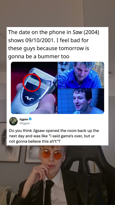 The date on the phone in Saw (2004) shows 09/10/2001. I feel bad for these guys because