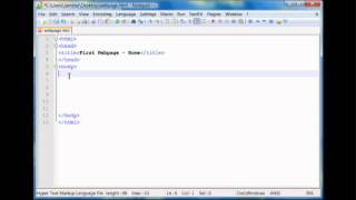 Famous HTML Tutorial 1 - Setting up an HTML Document and Adding Text Wealth