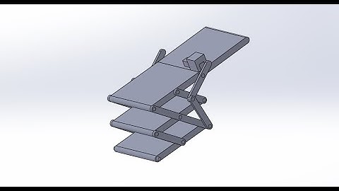 Railway Ladder Mechanism Simulation