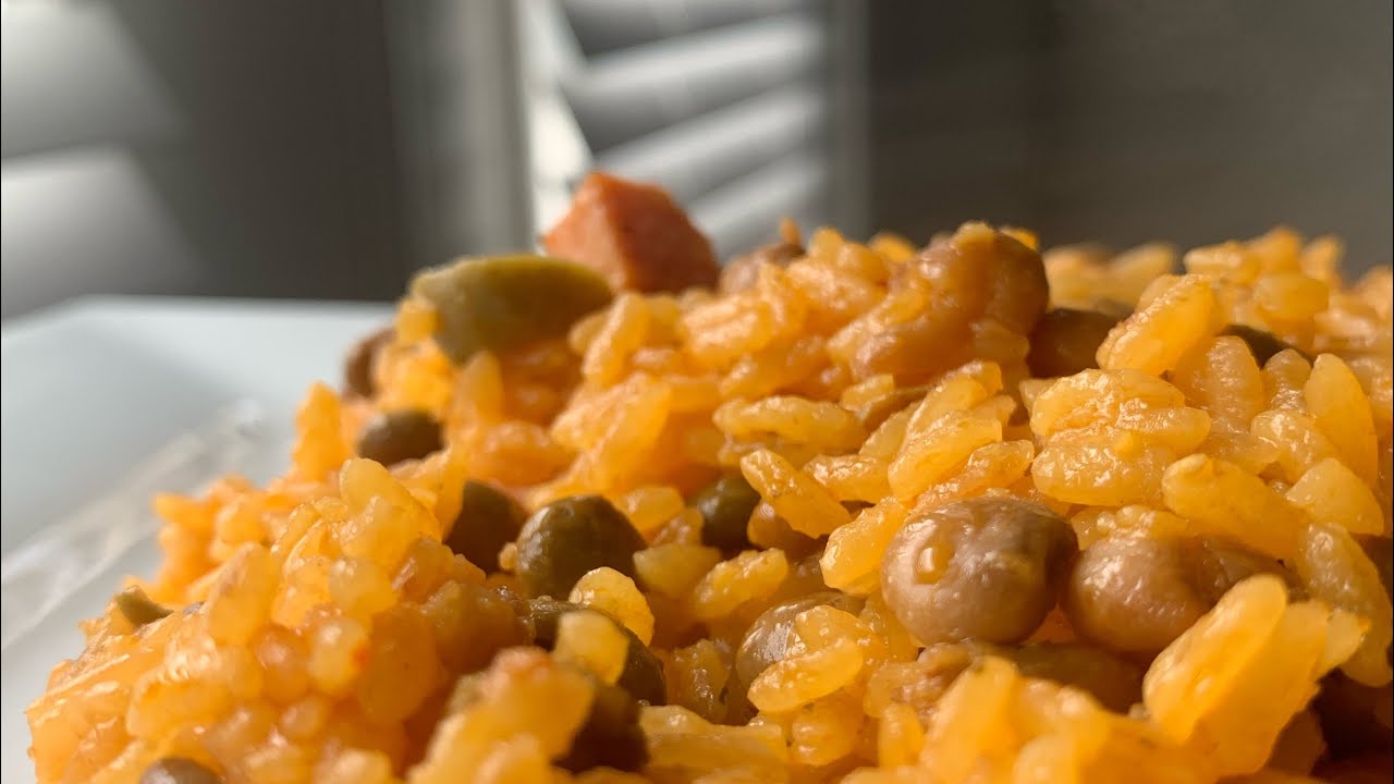 C mo hacer arroz con gandules puertorrique o por memeliette youtube