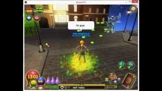 Wizard101: Glitching floating items (Gem HEART) SUPER EASY!