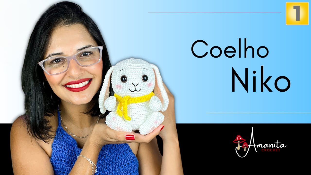 amigurumi Coelho Niko » 1/2 | coelhinho da páscoa