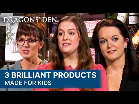 3 Brilliant Products Made For Kids | Dragons' Den