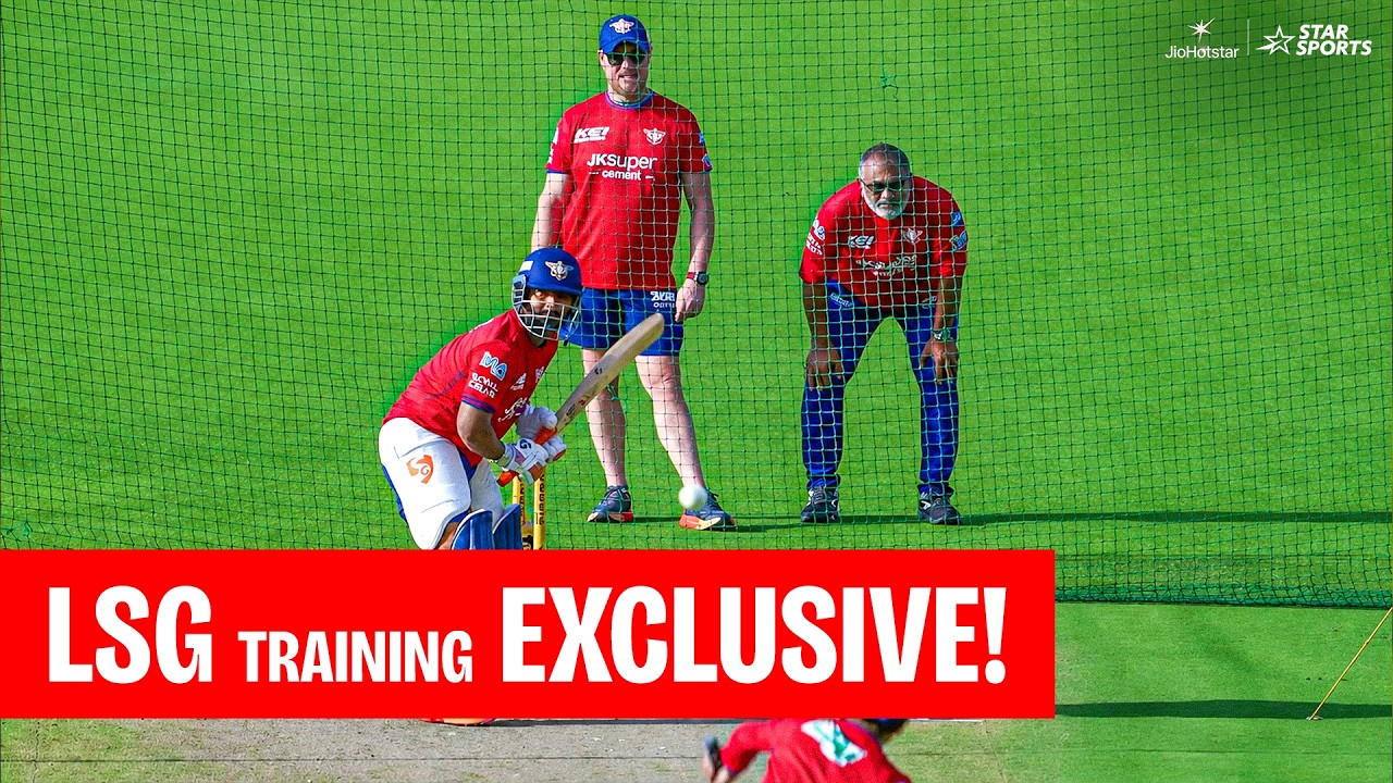 Rishabh Pant & #LSG training session | Exclusive nets highlights | #TATAIPL