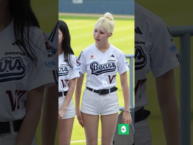 260726 두산 베어스 안혜지 치어리더 포토타임 4k 직캠