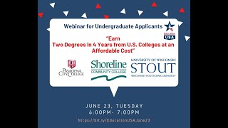Earn Two degrees in 4 Years from U S  Colleges at an Affordable Cost