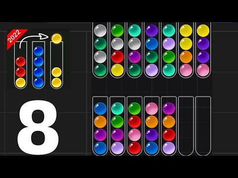 Ball Sort Puzzle - Color Game All Levels 131-140 Solution's - Part 8