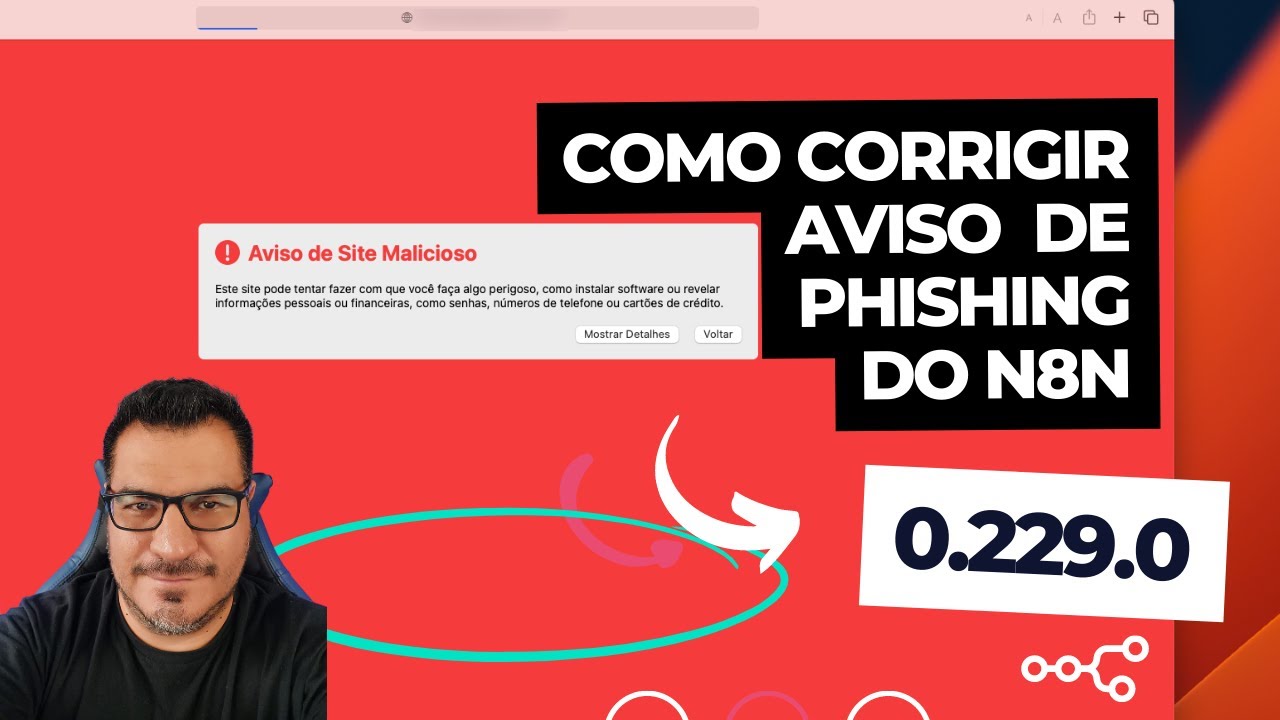 Como Corrigir Problema de Phishing com N8N 0.229.0 - YouTube