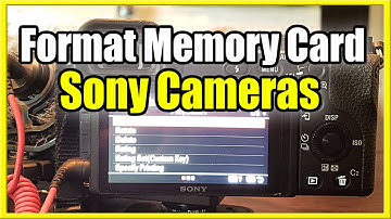 How to FORMAT SD Memory Card on SONY Camera & Erase All Data (Easy Method!)