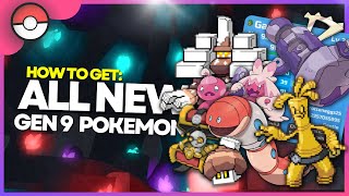 How To Get All New Gen 9 Pokemon In PBF! | Pokémon Brick Bronze Details
