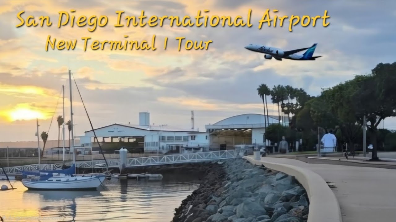 San Diego International Airport New Terminal 1 Tour
