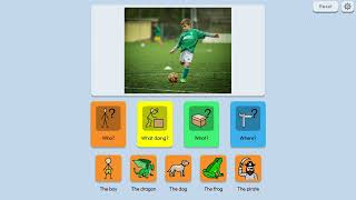 Celebrity Colourful Semantics with LittleTalk Profile