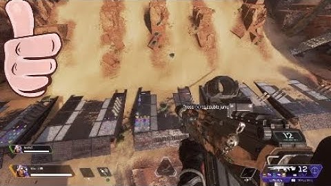 An insane trickshot (apex legends firing range)