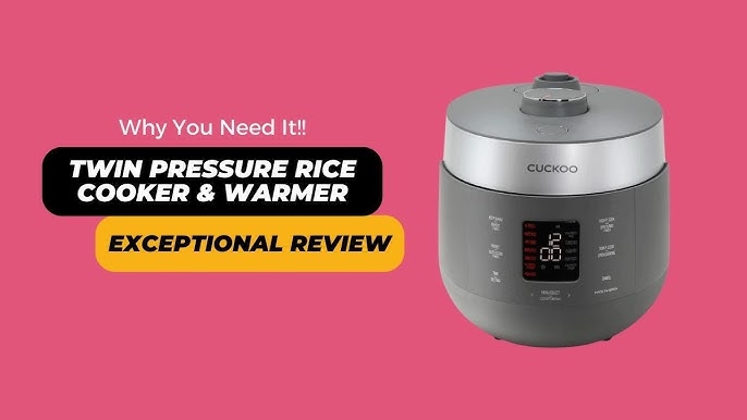 CUCKOO 6-Cup Twin Pressure Rice Cooker