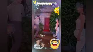 Their random humor keeps fans laughing all the time 😂 #yulong #meimei #shorts