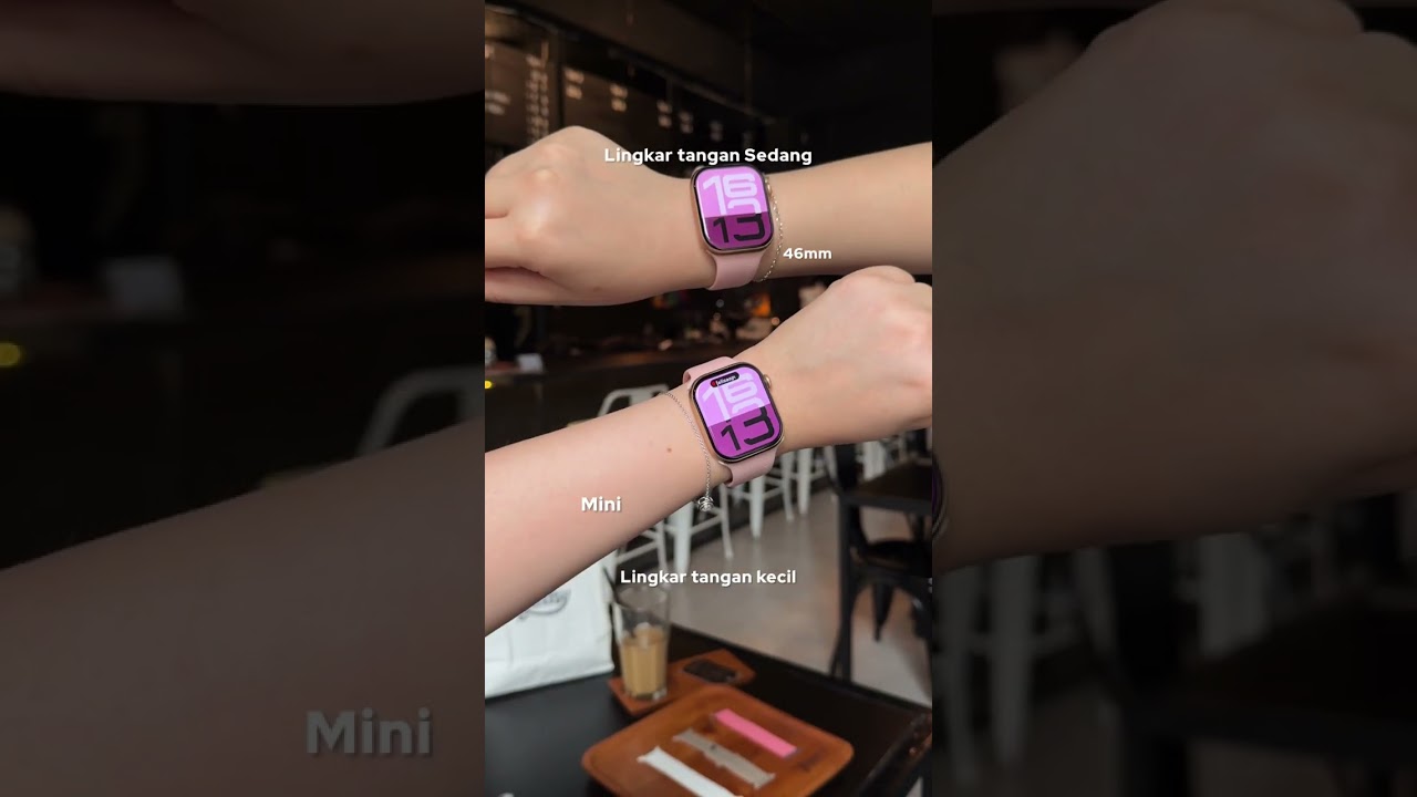 Biar ga nyesel salah pilih size watch, cek perbedaan nya dulu y friends! 🥰