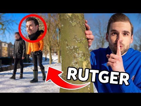 24 UUR MIJN VRIENDJE RUTGER STALKEN! *Challenge*