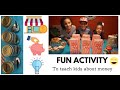 Fun activity to do with kids! How to teach kids about money, business, saving and entrepreneurship.