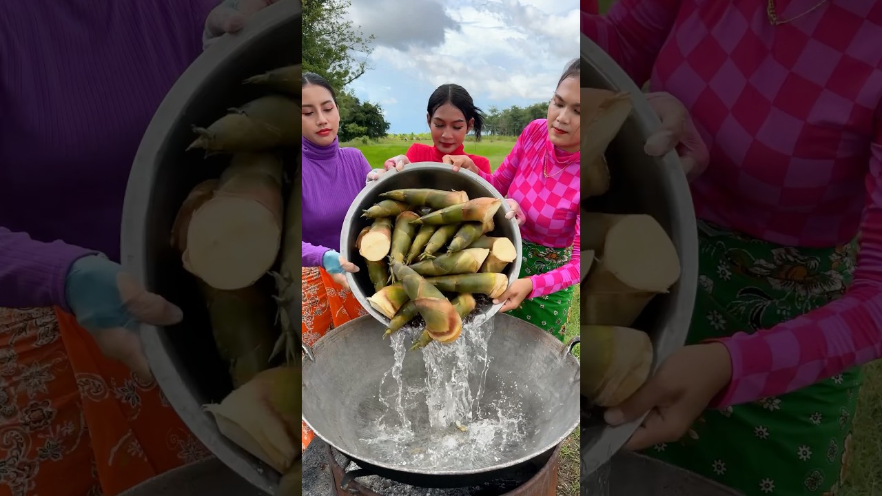 Bamboo shoot cook recipe 