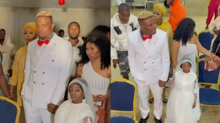 AUNTY RAMOTA & IJOBA LANDE MAKE A SPECIAL GRAND ENTRANCE @ THEIR WEDDING AS THEY SHOW UP IN STYLE