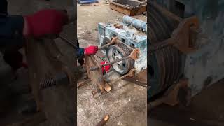 Belt pulley installation technology- Good tools and machinery make work easy