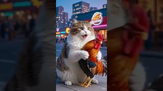 Ai animation cat video #cat #pets #3danimation #wildlife #funny #animallife
