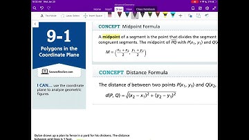 9.1 Polygons in the Coordinate Plane
