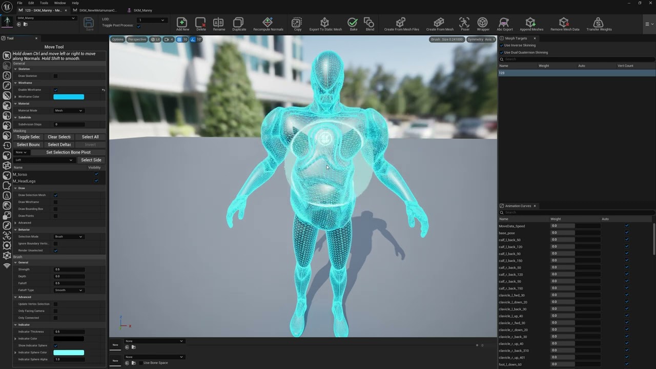 How to sculpt Morph Targets for different LODs with Mesh Morpher