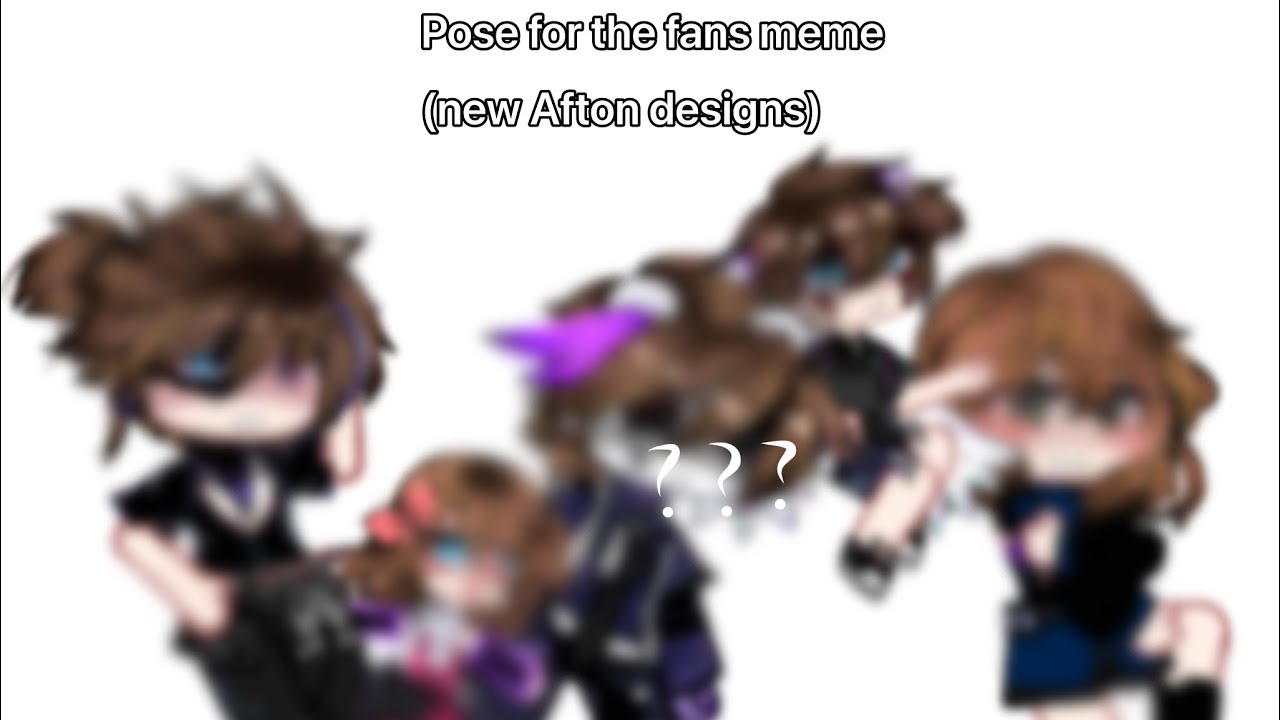 Pose for the fans | Meme | New Afton designs!!! | - YouTube