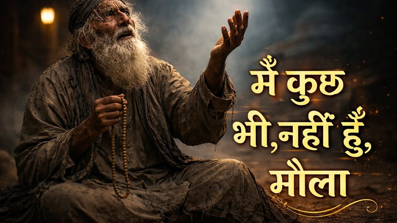 मैं कुछ भी नहीं हूँ मौला | New Sufi Qawwali 2026 | Emotional Sad Qawwali | Ishq-e-Haqeeqi