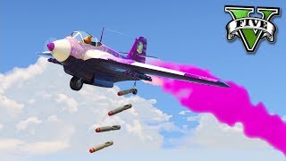Gta V Online Novo Avião Lf-22 Starling Dlc Acima Da Lei