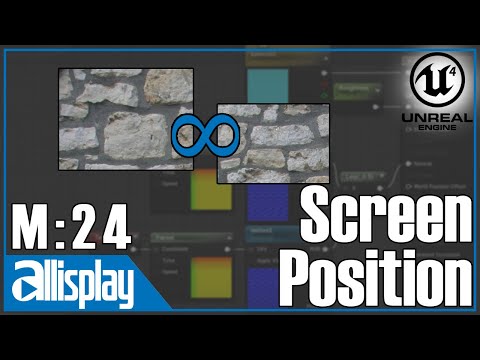 M24: Screen Position Node | UE4 Beginner's Material Tutorial Series