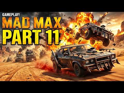 🚗 Mad Max Part 11 | High-Speed Chase Across the Apocalypse 🌵💨 #gameplay #gaming #gamingcommunity