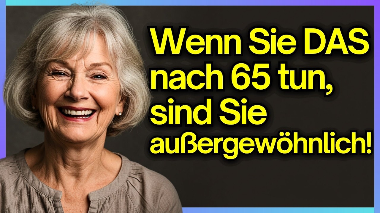 Wenn Sie diese 6 Hobbys nach dem 65. Lebensjahr pflegen, sind Sie ein wahrer Schatz!