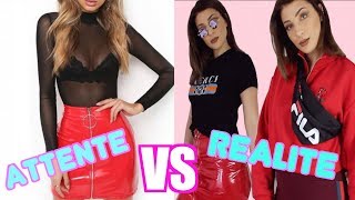 CE QUE J'AI COMMANDÉ VS CE QUE J'AI REÇU : BRENTINYPARIS  + CONCOURS