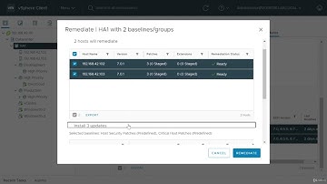 vSphere 7 Foundations 6.3 - Manage and Maintain vSphere Hosts - Using vSphere Lifecycle Manager