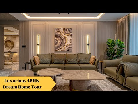 Dream Home Tour of a luxurious 3,500 SqFt Apartment designed by Rajesh Ranka