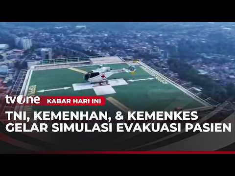 Indonesian Air Force, Ministry of Defense, and Ministry of Health Conduct Air Medical Evacuation ...