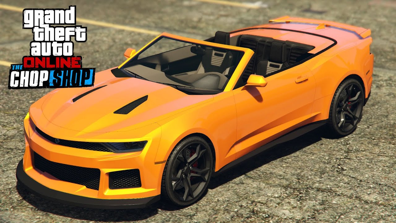 GTA5 廢車回收廠：絕緻活力夠ZX敞篷版Declasse Vigero ZX Convertible