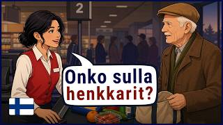 Improve Your Finnish Speaking | Customer Service Phrases for Shop Work | Real Dialogue Practice