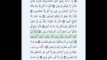 #سورة_يس_بروايةقالون#الحصري_المعلم_بالتكرار#سورة يس كاملة مكررة الآيات لتسهيل الحفظ