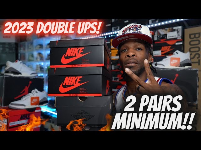 2 PAIRS MINIMUM!! SNEAKERS OF 2023 THAT A DOUBLE UP WAS  display picture 2