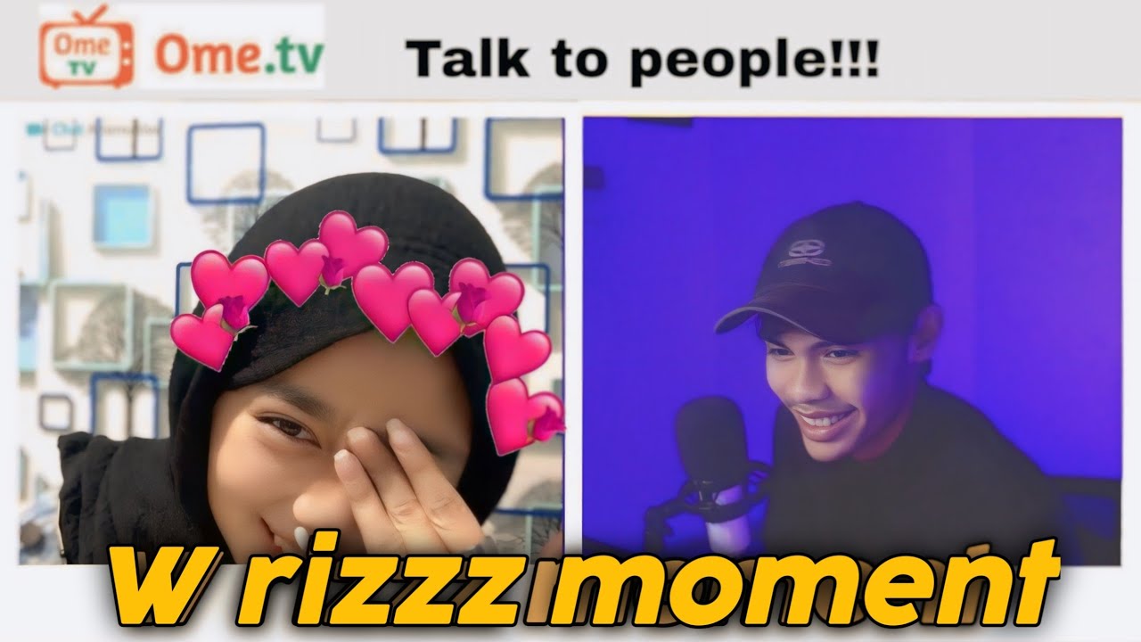 Gombal + Rizz Ome.Tv!! Bikin Cewe Gorontalo ini Salting!!! - Ome.Tv ...