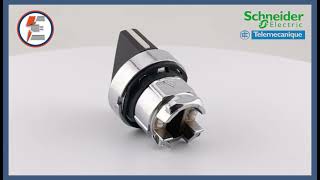 Schneider Electric ZB4-BD8 Selector Switch Head 3-Position Spring Return