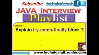 Explain try catch-finally block in JAVA || Control Flow of try-catch-finally block|| JAVA HINDI