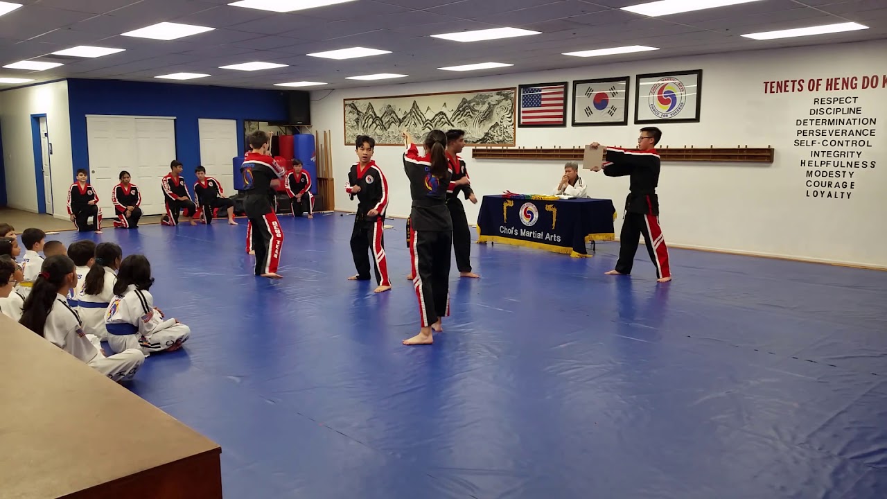 Choi's Martial Arts Demonstration 1/15/20 YouTube