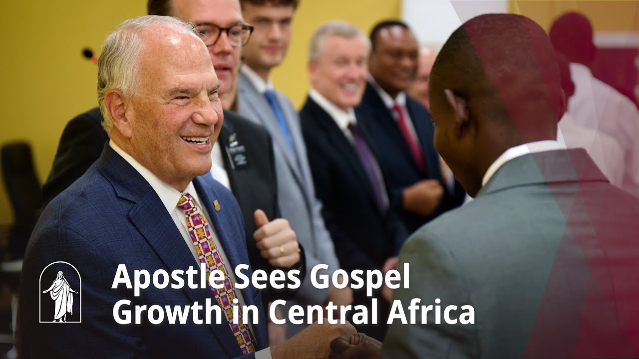 Elder Rasband Sees Gospel Growth in Central Africa