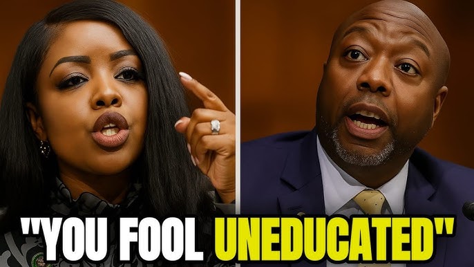 Tim Scott ATTACKS Jasmine Crockett—Her Epic Clapback Leaves Him Speechless! - YouTube
