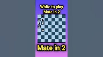 White to Play & Checkmate in 2 – Solve This Puzzle!#chess #chesstactics