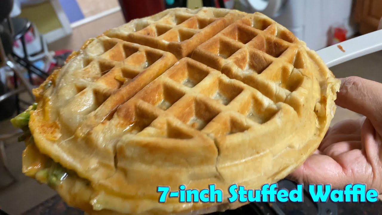 Power XL STUFFED WAFFLIZER ~ Cinnamon Roll Stuffed Waffle 